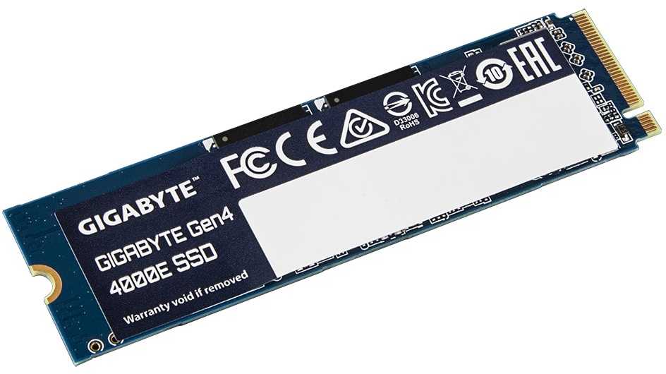 Gigabyte SSD | G440E500G | 500 GB | Solid-state drive sąsaja PCI Express 4.0x4, NVMe 1.4 | Skaitymo greitis 3600 MB/s | Rašymo greitis 3000 MB/s