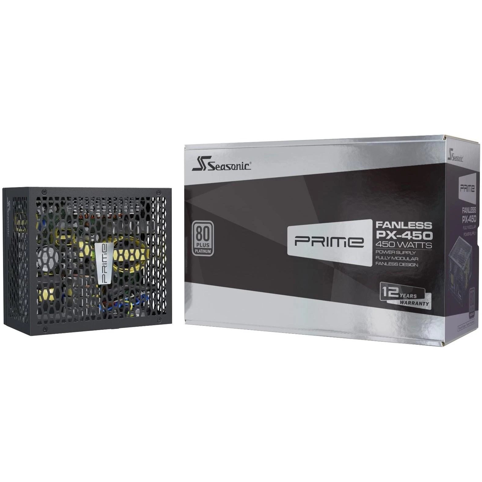 500 W Seasonic PRIME be ventiliatoriaus PX-500 500 W kabelių valdymo sistema