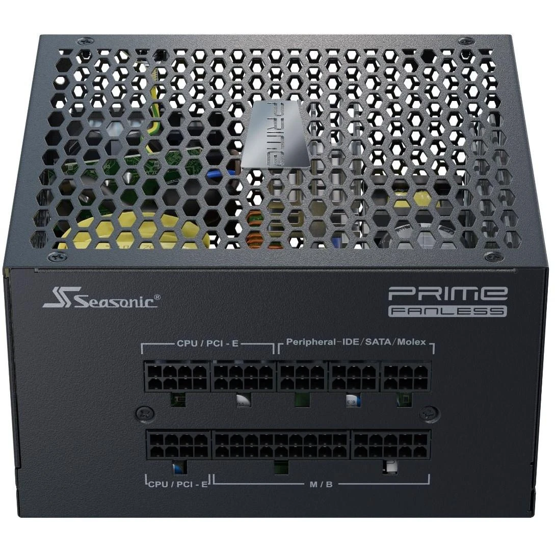 500 W Seasonic PRIME be ventiliatoriaus PX-500 500 W kabelių valdymo sistema
