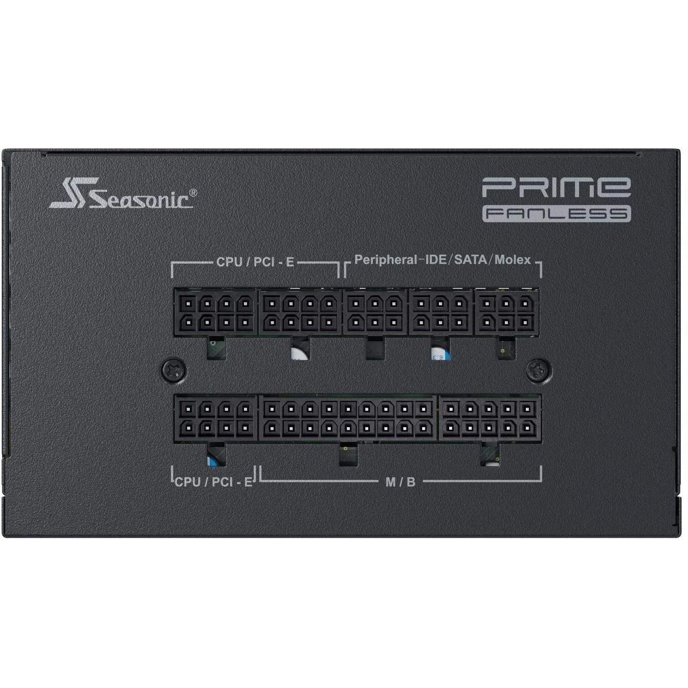 500 W Seasonic PRIME be ventiliatoriaus PX-500 500 W kabelių valdymo sistema