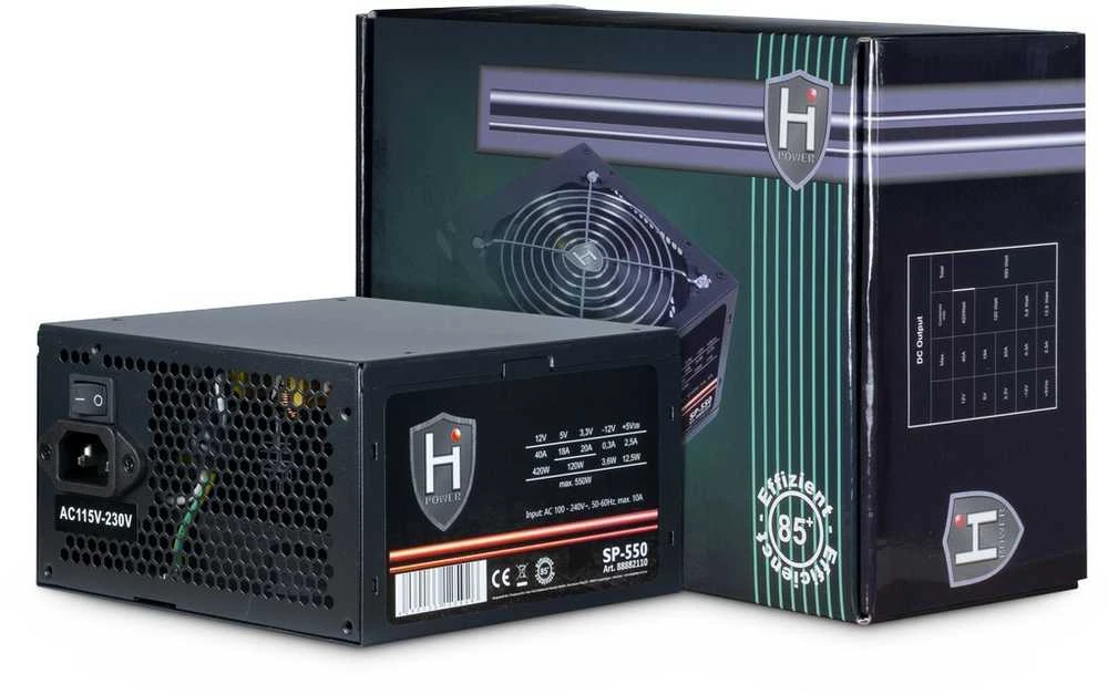 550 W Inter-Tech HIPOWER SP-550
