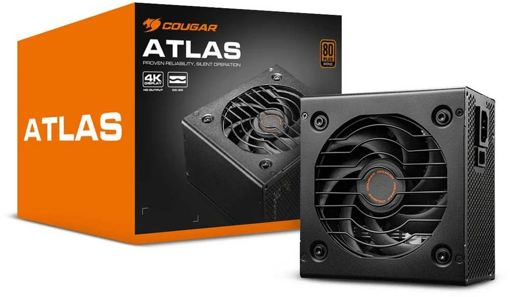 COUGAR CGRBD-550 maitinimo blokas 550 W 20+4 pin ATX Juoda