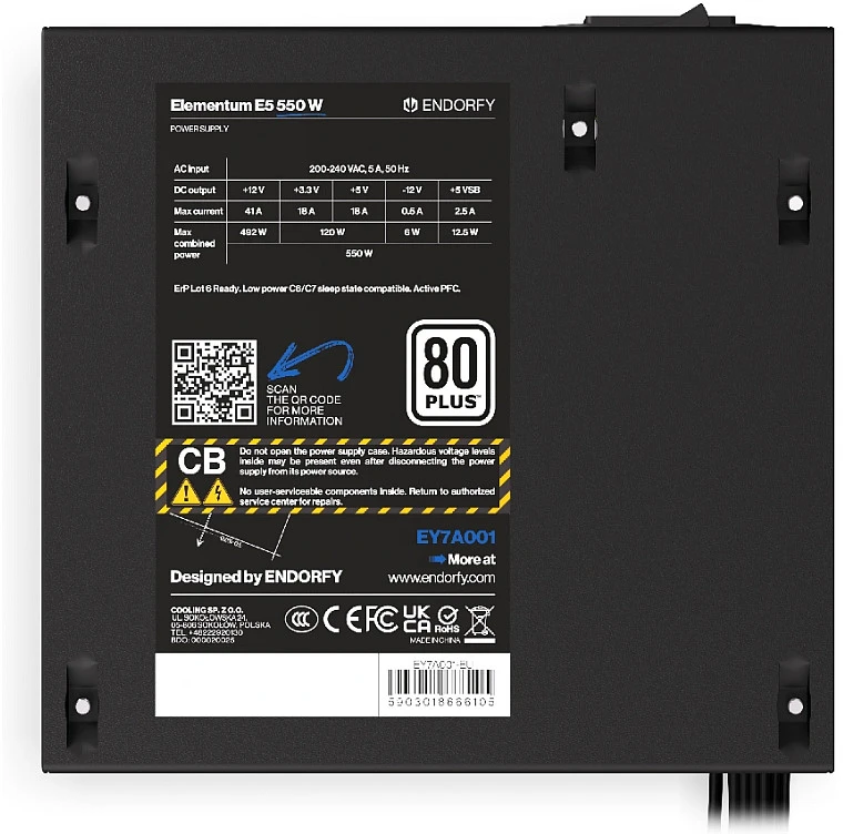 ENDORFY Elementum E5 550 W
