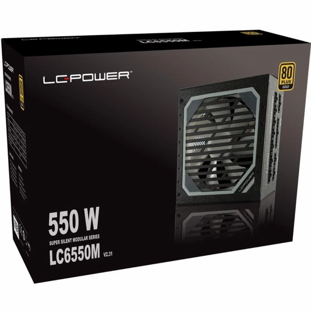 Maitinimo šaltinis LC-Power Super Silent Modular 550W (LC6550M V2.31)