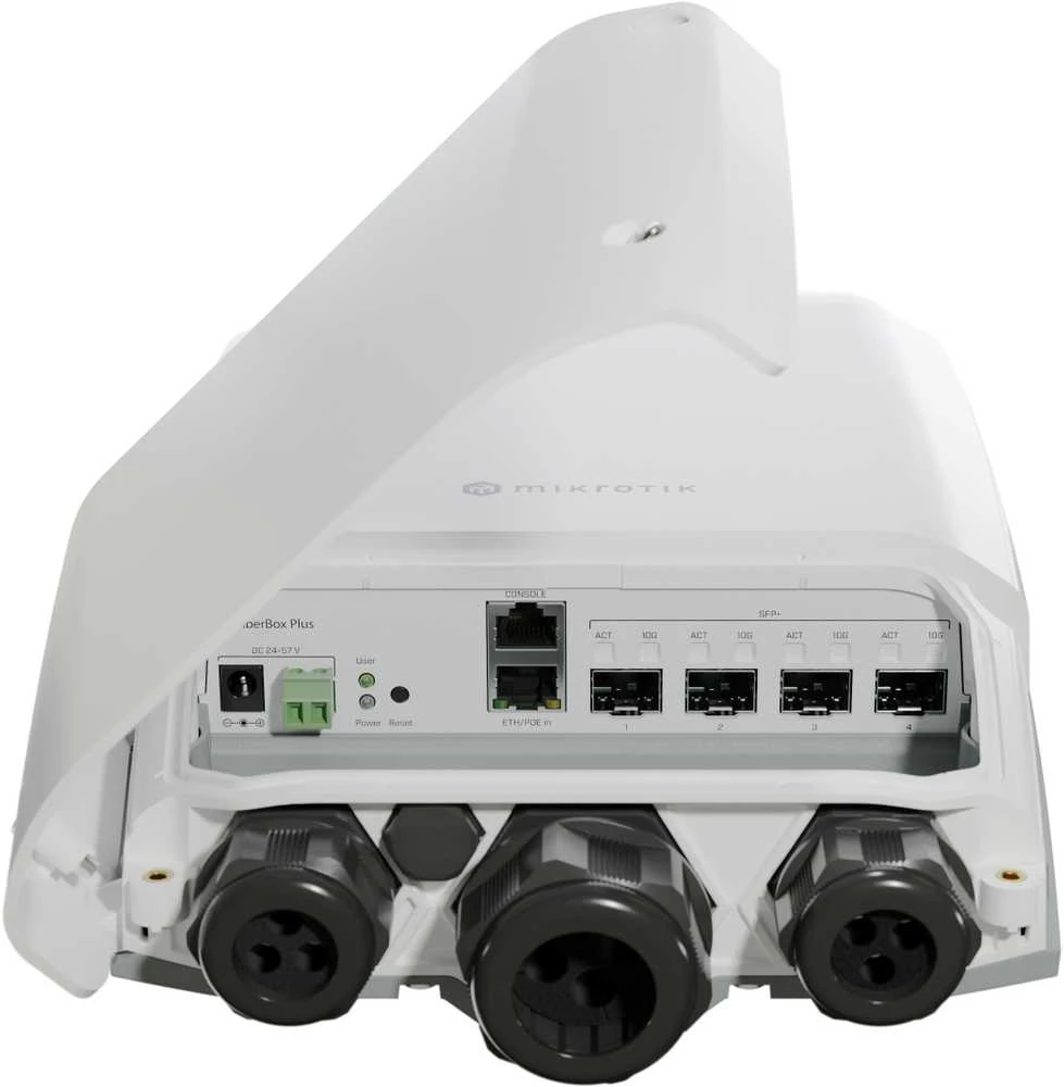 Maršrutizatorius „MikroTik CRS305-1G-4S+OUT FiberBox Plus“ | „MikroTik“ | „FiberBox Plus“ | CRS305-1G-4S+OUT | Gigabito eterneto (varinis) jungčių kiekis: 1 | SFP jungčių kiekis: 4