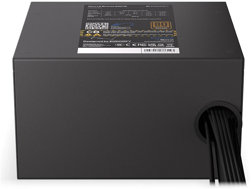 Coolingpl ENDORFY Vero L5 Bronze 600W PSU