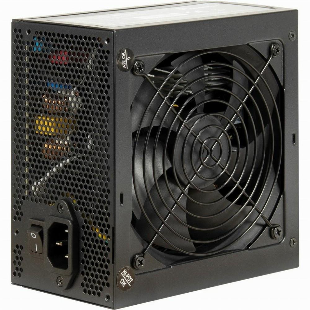 „Inter-Tech Argus BPS-600 600W“, kompiuterio maitinimo šaltinis - juodas, 4x PCIe, 600 vatų