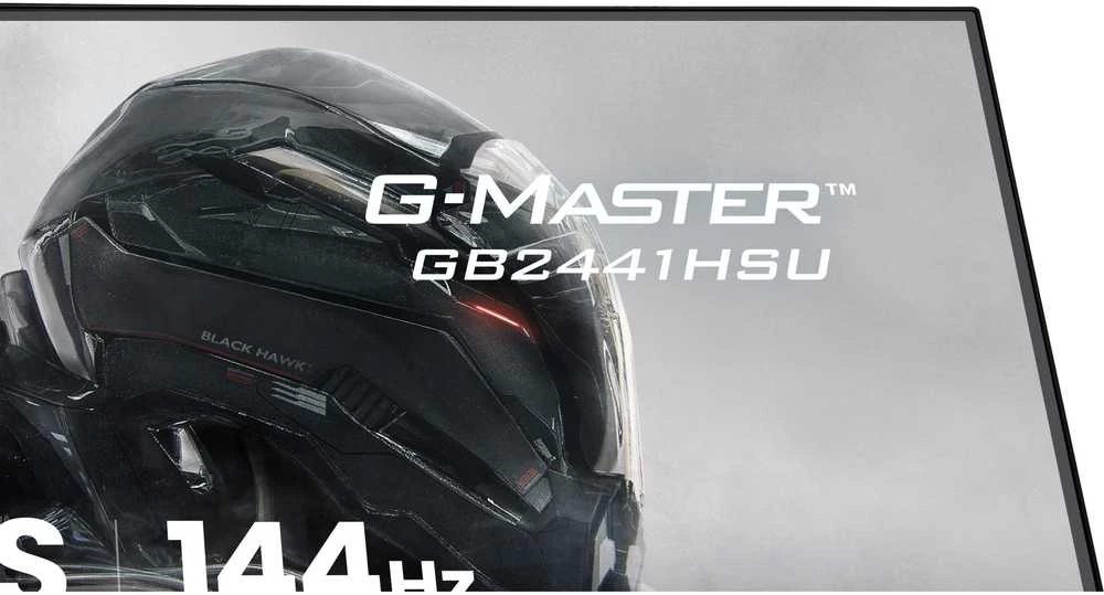 Monitorius iiyama G-Master GB2441HSU-B1 Juodas Hawk - 144Hz | Full HD | IPS | 23.8"