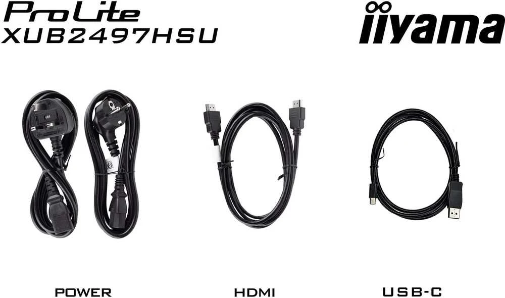 Monitorius iiyama ProLite XUB2497HSN-B2 - 100Hz | Full HD | 23.8'' | IPS | 1ms