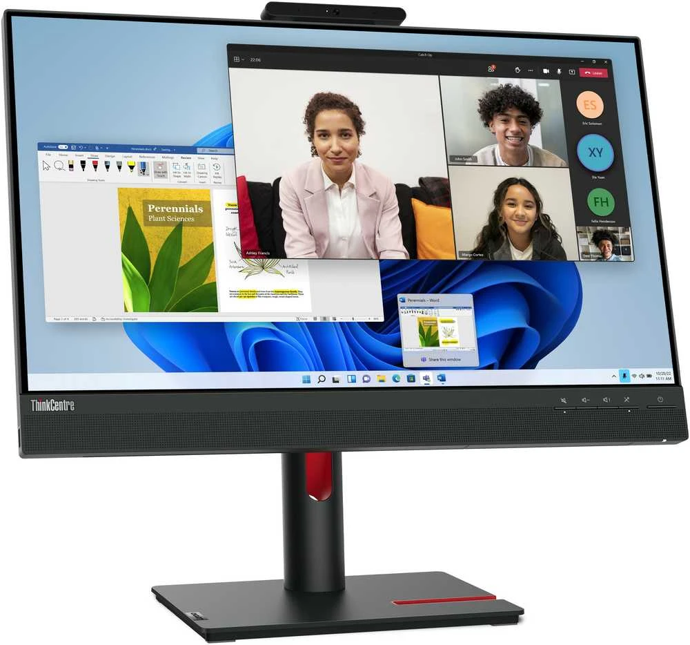 Monitorius Lenovo TIO 24 G5, 23.8", 1920 x 1080, IPS, 60 Hz, 6 ms, 250 cd/m²