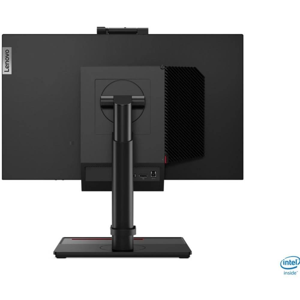 Monitorius Lenovo ThinkCentre Tiny-in-One 24 (Gen 4) 23,8 colio, IPS, 1920 x 1080, 16:9, 4 ms, 250 cd/m², Integruotas garsiakalbis (-ai), Juodas, 1080p kamera su dviem mikrofonais, skirta VOIP , LED indikatorius, 60 Hz, HAS