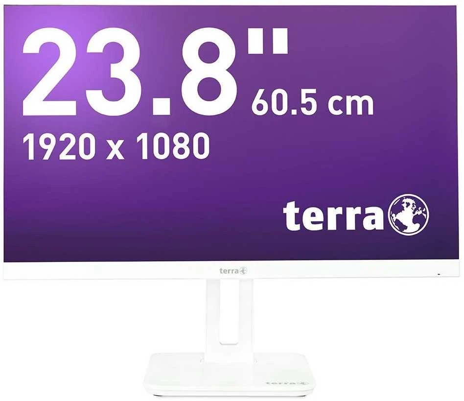 Monitorius Wortmann Terra 2465W PV Baltas - 23,8" | IPS | Full HD | Pivot