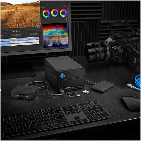 Serveris LaCIe 2big Dock-V2 60TB 2xThunderbolt 3