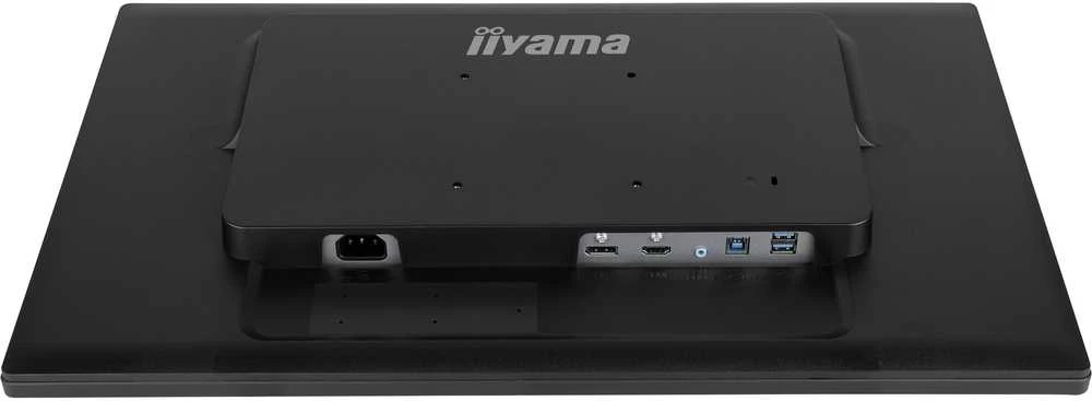Monitorius „Iiyama“ 24 colių prijungtas PCAP 10P Touch, 1920 x 1080, IPS skydelis, plokščias rėmelis be stiklo, HDMI, ekrano prievadas, 360 cd/m² (su lietimu), USB šakotuvas 2x 3.0, garsiakalbiai, įmontuota interneto kamera ir mikrofonas