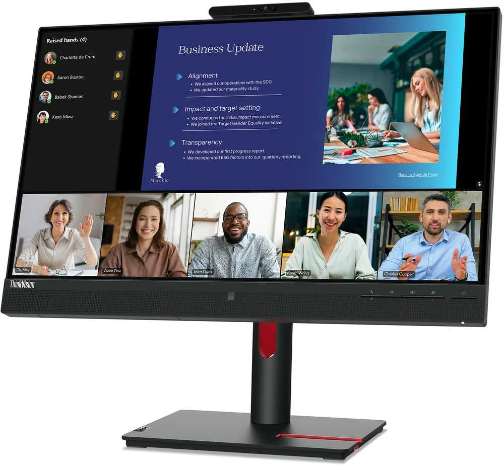 Lenovo T24v-30 - LED-Monitorius - 61 cm (24")