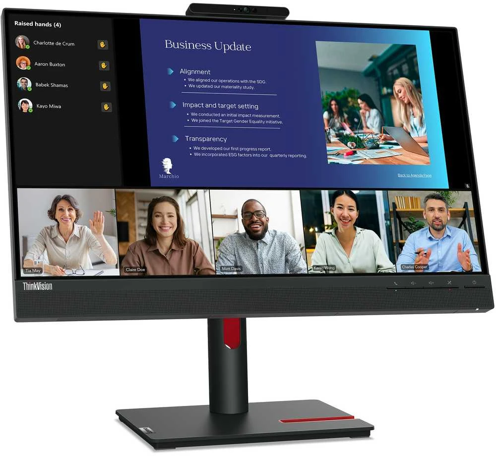 Lenovo T24v-30 - LED-Monitorius - 61 cm (24")
