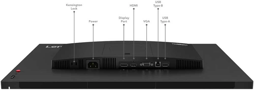 Monitorius Lenovo | T24d-30 | 24 " | IPS | WUXGA | 16:10 | 100 Hz | 4 ms | 1920 x 1200 pikselių | 300 cd/m² | HDMI jungtys quantity 1 | Raven Juodas | Garantija 36 mėn.