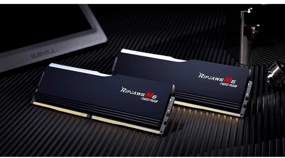 RAM G.Skill Ripjaws M5 RGB F5-6000J2836G32GX2-RM5NRK atminties modulis 64 GB 2 x 32 GB DDR5