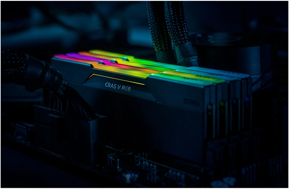 RAM Atmintis Klevv Cras V RGB, DDR5, 64 GB, 6000MHz, CL30 (KD5BGUA80-60A300G)