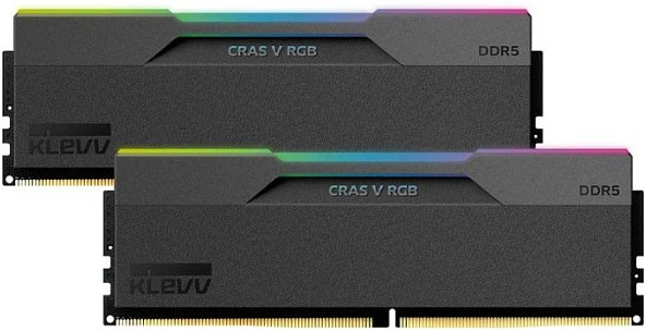 RAM Atmintis Klevv Cras V RGB, DDR5, 64 GB, 6000MHz, CL30 (KD5BGUA80-60A300G)