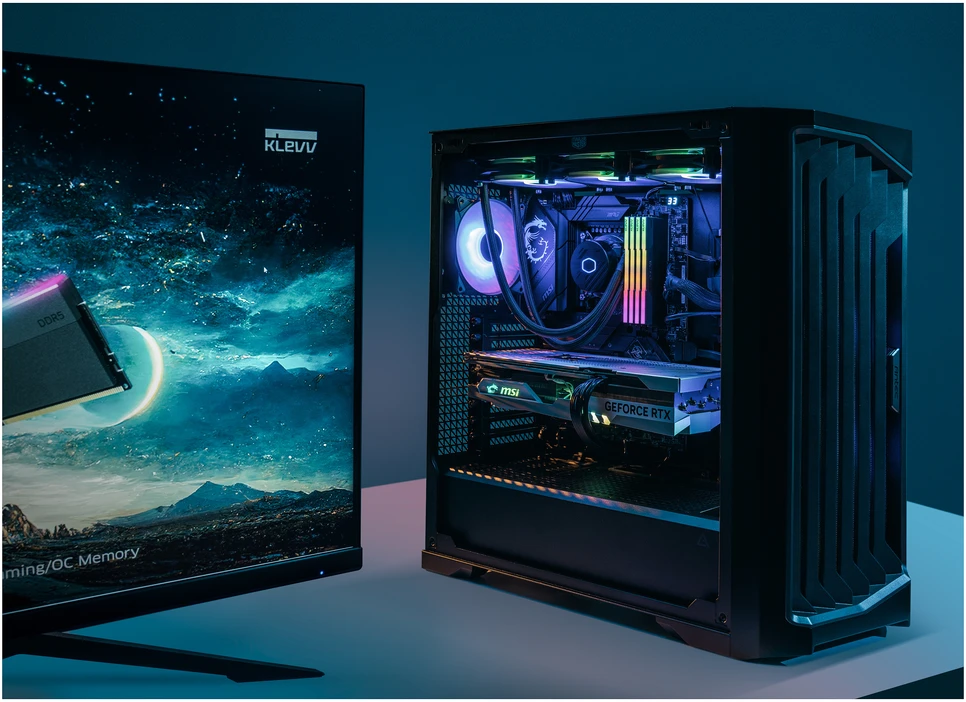 RAM Atmintis Klevv Cras V RGB, DDR5, 64 GB, 6000MHz, CL30 (KD5BGUA80-60A300G)