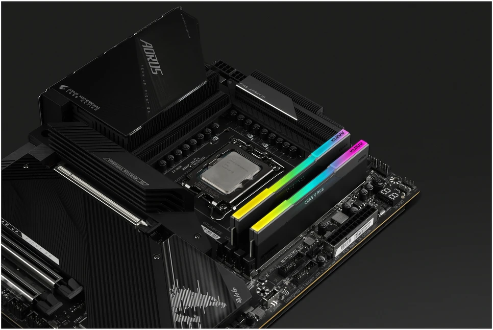 RAM Atmintis Klevv Cras V RGB, DDR5, 64 GB, 6000MHz, CL30 (KD5BGUA80-60A300G)