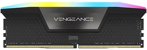 RAM „Corsair Vengeance RGB CMH64GX5M2D6000C40“ atminties modulis 64 GB, 2 x 32 GB, DDR5, 6000 MT/s, 288 kontaktų, DIMM