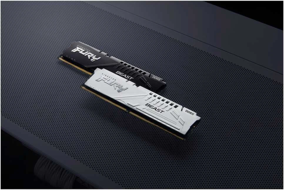 RAM „Kingston Technology FURY Beast“ 64 GB 5600 MT/s DDR5 CL36 DIMM atmintis (2 vnt. rinkinys) Juodas