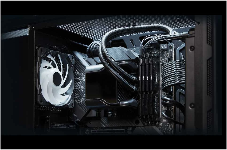 RAM „Kingston Technology FURY Beast“ 64 GB 5600 MT/s DDR5 CL36 DIMM atmintis (2 vnt. rinkinys) Juodas