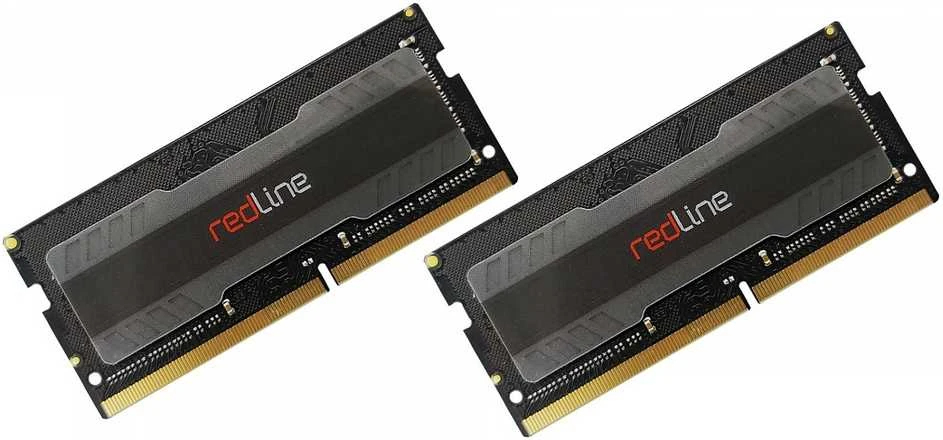 RAM Atmintis do laptopa Mushkin Redline, SODIMM, DDR4, 64 GB, 3200 MHz, CL22 (MRA4S320NNNF32GX2)