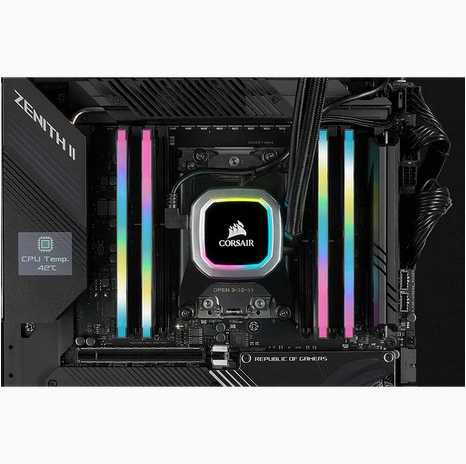 RAM Corsair atmintis Corsair Vengeance Pro SL 64GB rinkinys DDR4 (4x16GB) 3200MHz, CL16, CMH64GX4M4E3200C16