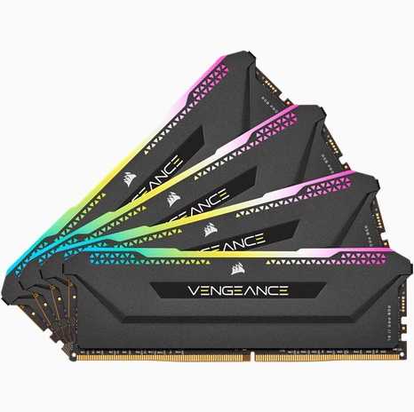 RAM Corsair atmintis Corsair Vengeance Pro SL 64GB rinkinys DDR4 (4x16GB) 3200MHz, CL16, CMH64GX4M4E3200C16
