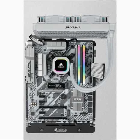 RAM Atmintis Corsair Vengeance RGB PRO SL, DDR4, 64 GB, 3200MHz, CL16 (CMH64GX4M4E3200C16W)
