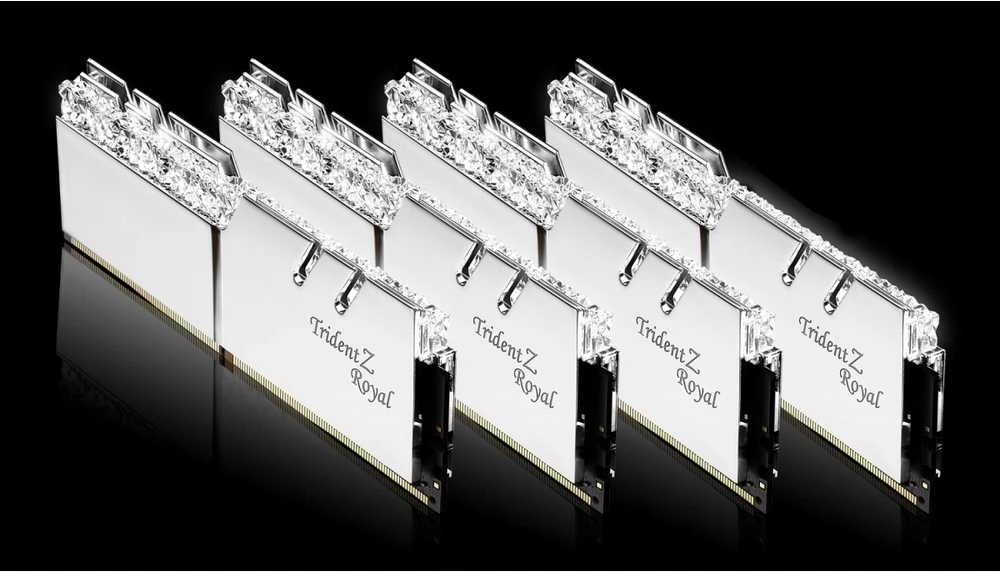 RAM Atmintis G.Skill Trident Z Royal, DDR4, 64 GB, 3200MHz, CL16 (F4-3200C16Q-64GTRS)