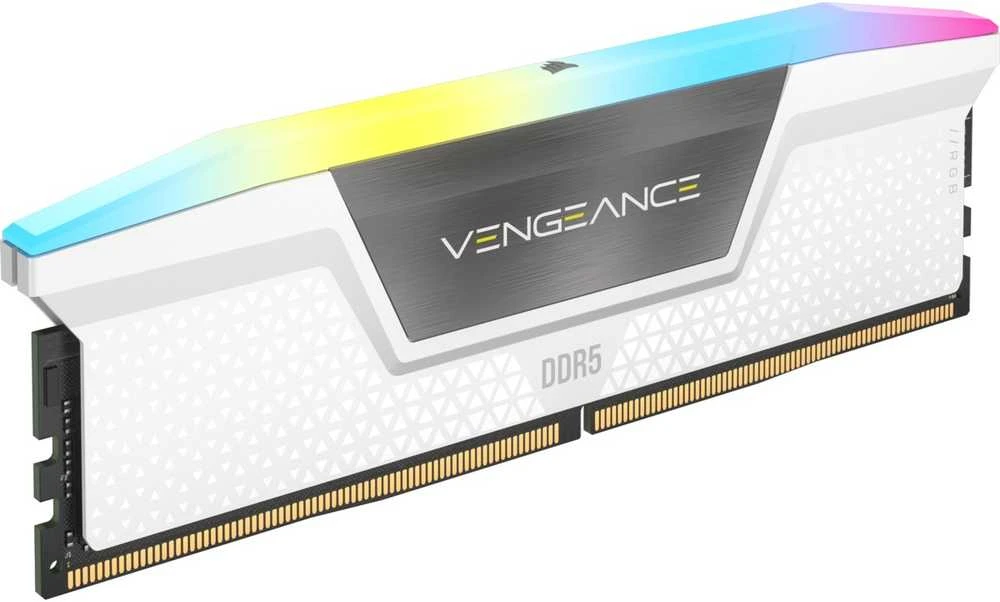 RAM 64 GB PC 5200 CL40 CORSAIR KIT (2 x 32 GB) VENGEANCE RGB W mažmeninė prekyba