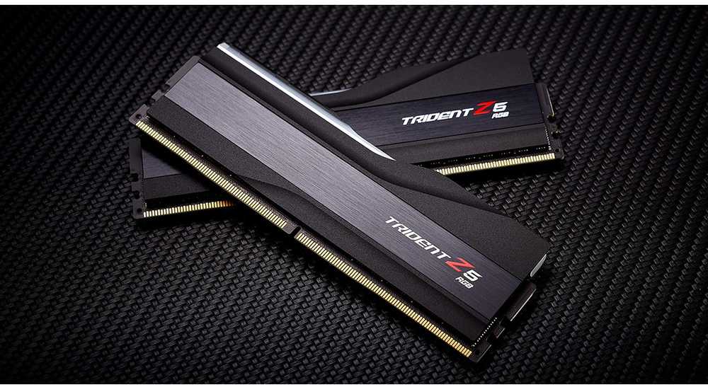 RAM G.SKILL Trident Z5 RGB DDR5 64GB 2x32GB 5600MHz CL36 1.25V XMP 3.0 juodas