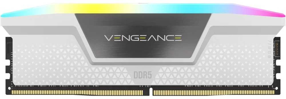 RAM 64 GB PC 6000 CL30 CORSAIR KIT (2 x 32 GB) VENGEANCE RGB W mažmeninė prekyba