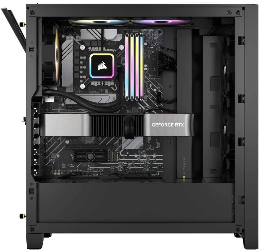 Stacionarių kompiuterių atmintis CORSAIR RAM DOMINATOR TITANIUM CMP64GX5M2B6400C32W RGB 64GB (2 x 32GB), Baltos spalvos