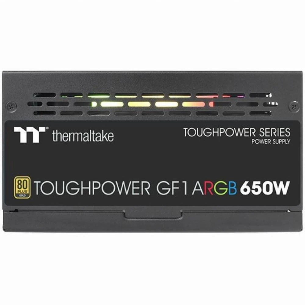 Thermaltake PS-TPD-0650F3FAGE-1 maitinimo blokas 650 W 20 kontaktų ATX ATX Juodas