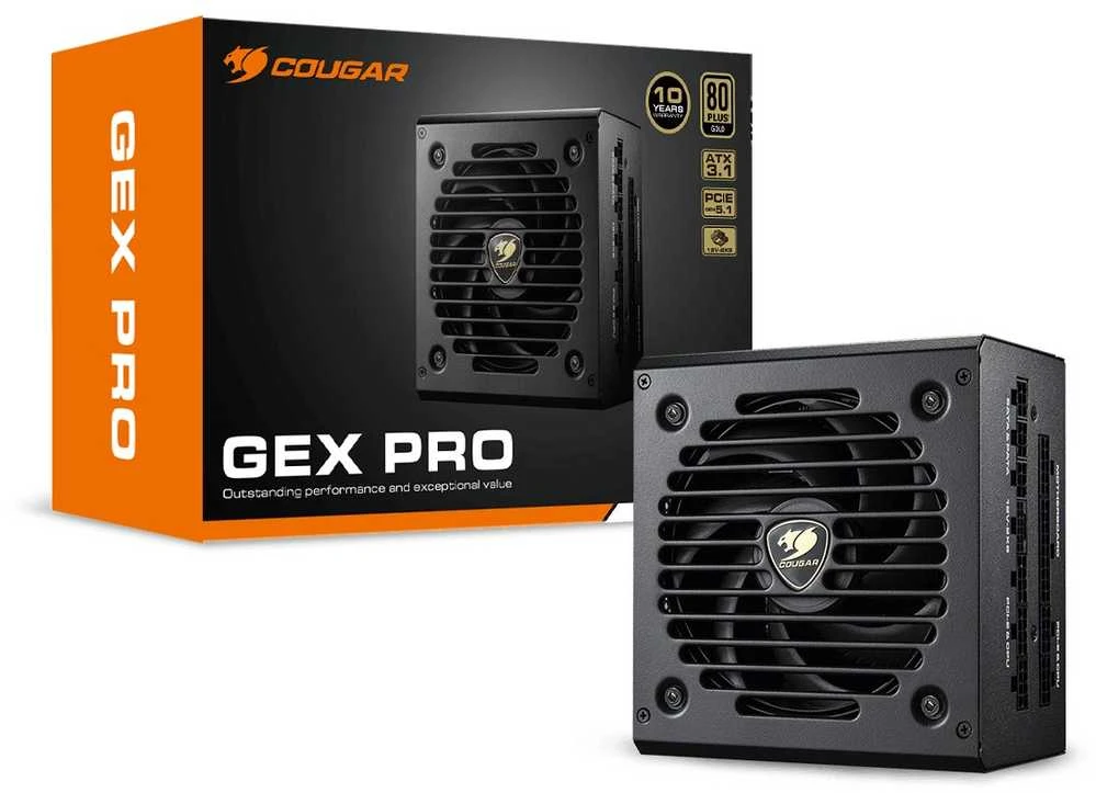 COUGAR CGRGEXP-650 maitinimo blokas 650 W 20+4 pin ATX ATX Juoda
