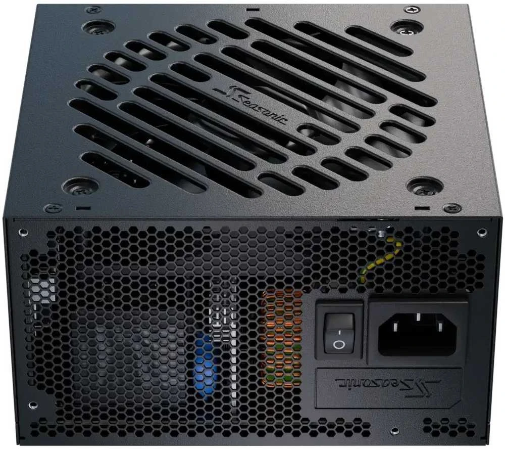 Seasonic Core GX 80 PLUS Gold PSU, modular, ATX 3.1, PCIe 5.1 – 650 Watt, juodos spalvos