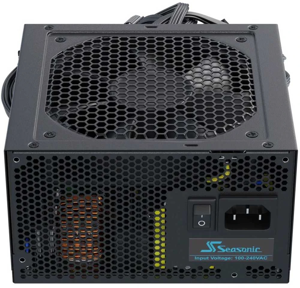 Seasonic G12 GC 80 PLUS Gold PSU – 650 Watt, juodos spalvos