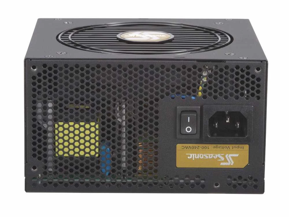 „Seasonic G12 GM 80 PLUS Gold“ maitinimo šaltinis, pusiau modulinis – 650 vatų, juodas