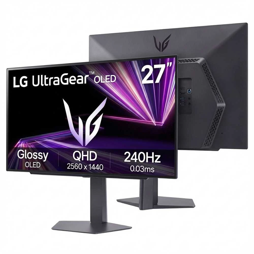 Monitorius LG „UltraGear 27GX704A-B“ – 240 Hz | QHD | OLED | 0,03 ms | 27 colių