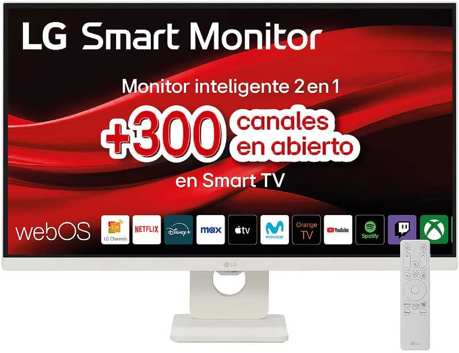 LG 27U731SA-W computer monitorius 68.6 cm (27") 3840 x 2160 pikselių 4K Ultra HD LCD Baltas