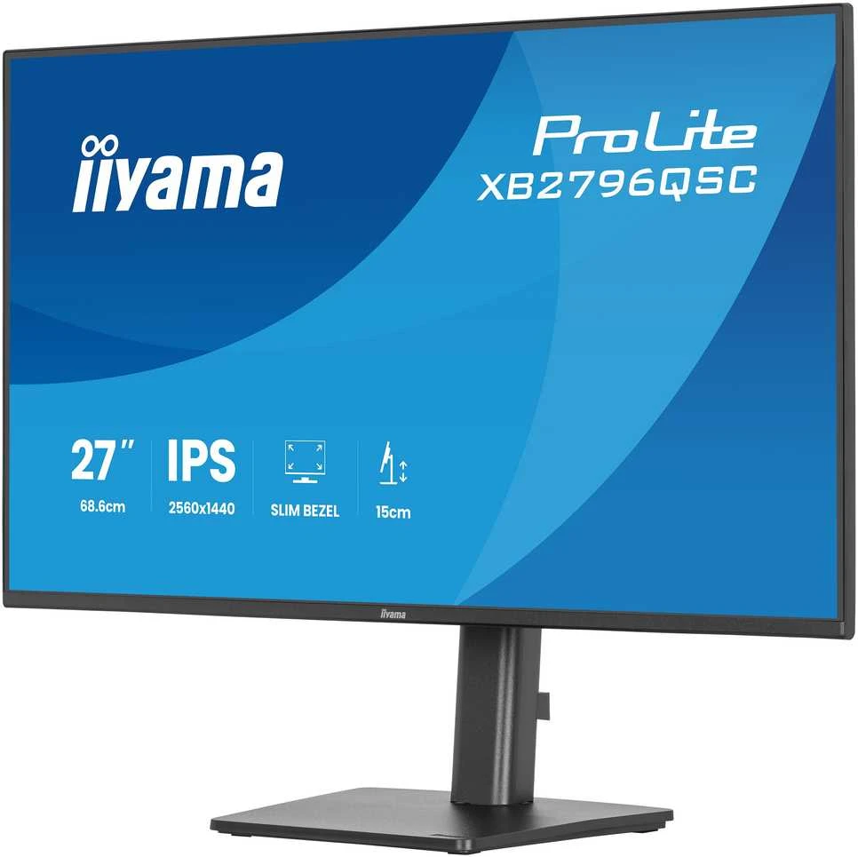 Monitorius iiyama XB2796QSC-B1 - 75Hz | Full HD | IPS | 27''