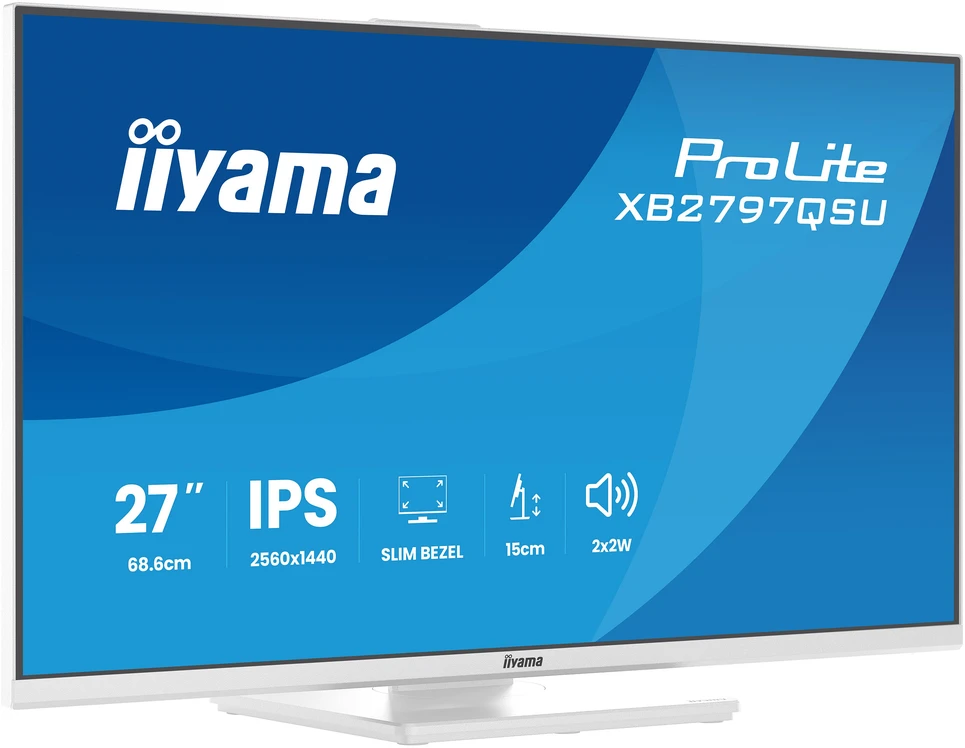 Monitorius iiyama ProLite XB2797QSU-W1 - 75Hz | QHD | IPS | 27" | 1ms