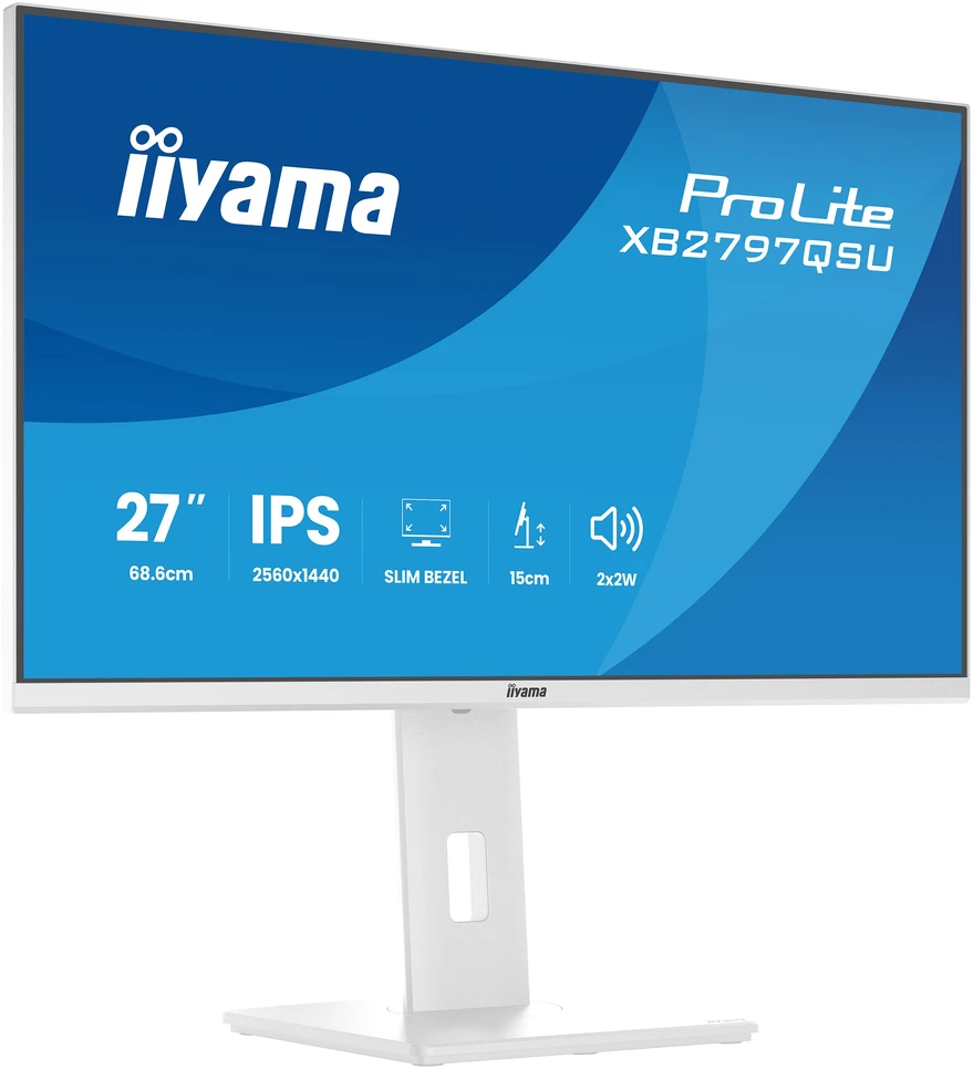 Monitorius iiyama ProLite XB2797QSU-W1 - 75Hz | QHD | IPS | 27" | 1ms