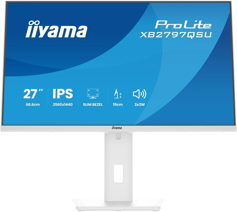 Monitorius iiyama ProLite XB2797QSU-W1 - 75Hz | QHD | IPS | 27" | 1ms