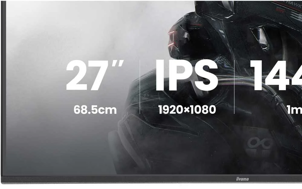 iiyama G-MASTER GB2741HSU-B1 computer monitorius 68.6 cm (27") 1920 x 1080 pikselių Full HD LED Juodas
